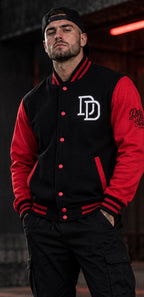 Devil's Dog Apparel Heavyweight letterman jacket